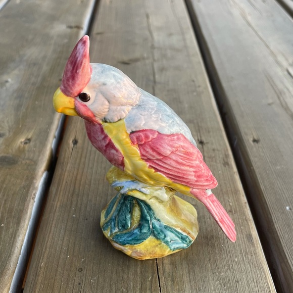 Stangl Pottery Grey Cardinal Cockatiel Figurine - Picture 2 of 8